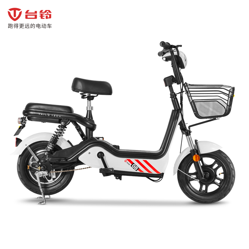 台铃2019新款锋驰电动自行车脚踏车电动车踏板车代步电动车