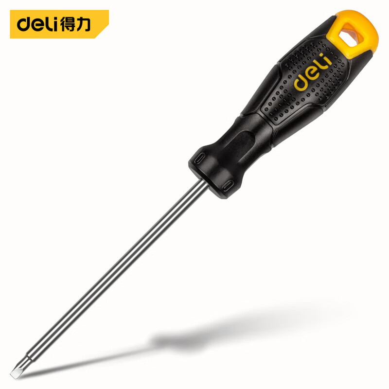 得力(deli)10把装异形螺丝刀 铬钒钢异型螺丝批三角2.3mm*10 DL6210023S