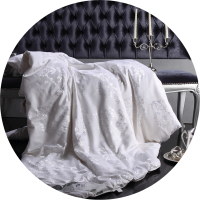 尚采家纺 727 全棉贡缎桑蚕丝被200*230cm(七包服务)
