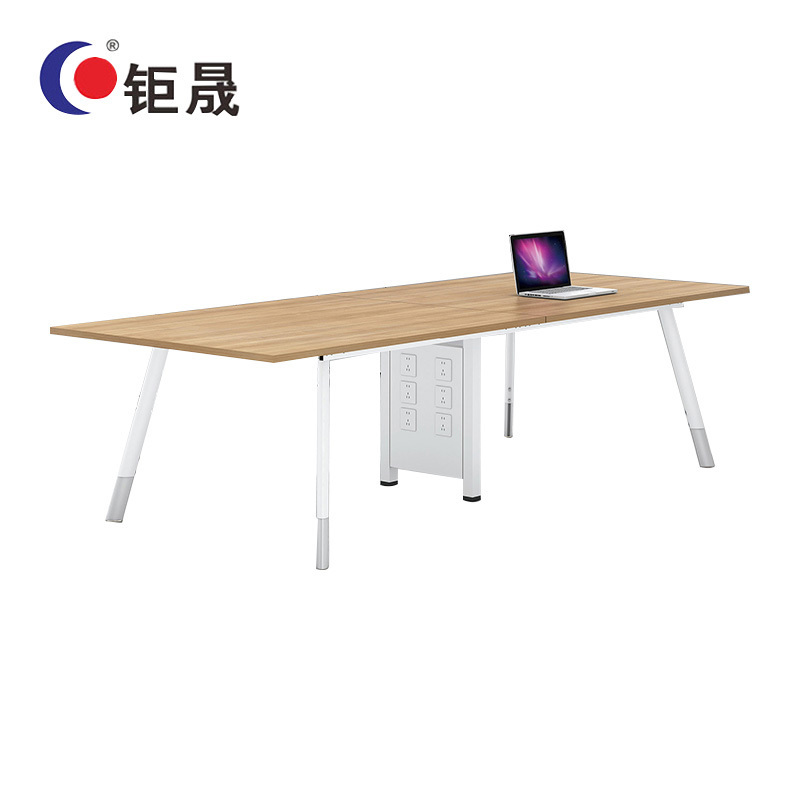 钜晟板式会议桌2.8米办公培训桌小会议台JS-GZ2812C