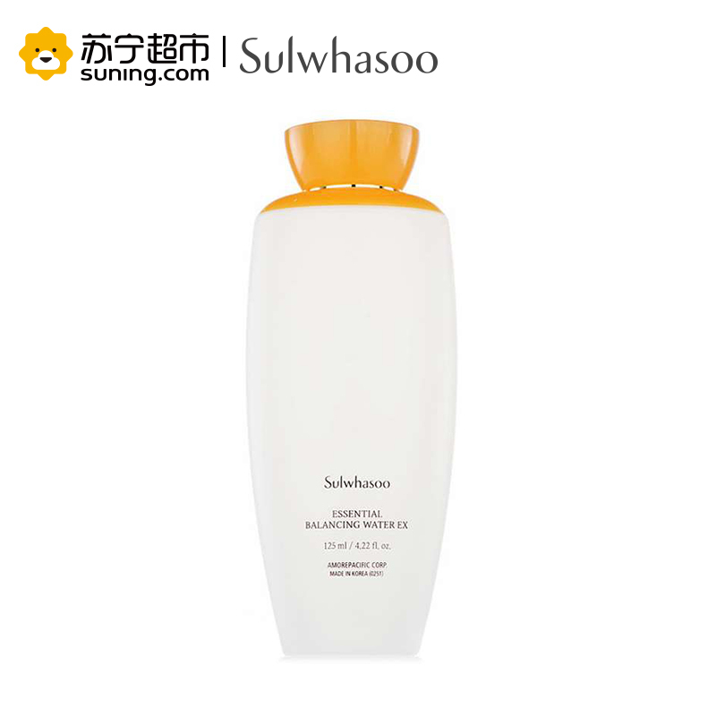 雪花秀(Sulwhasoo)滋盈肌本润颜水125ml 补水保湿水润滋养淡斑紧肤淡皱控油平衡滋润营养收缩毛孔爽肤水