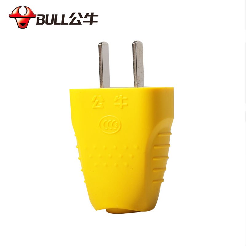 (DT)公牛(BULL) GNT-10L4 插头 单相两级可拆插头 摔不烂系列 250V10A(计价单位:个)