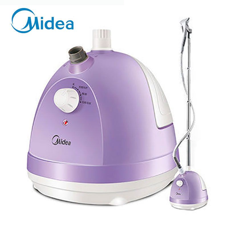 美的（Midea）挂烫机大功率家用烫衣服蒸汽手持挂立迷你电熨斗熨烫机 YG-JA1 紫色