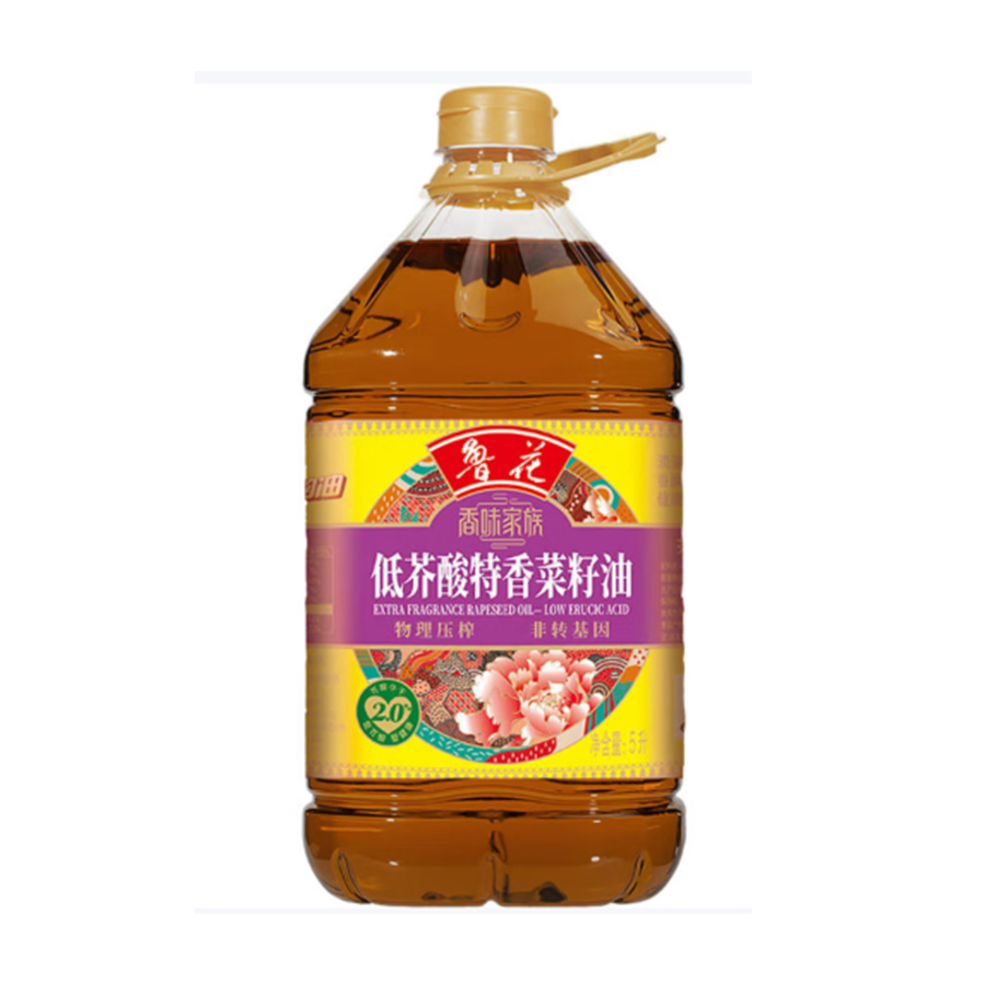 鲁花特级初榨花生油5L非转基因压榨原香健康美味厨房高清大图