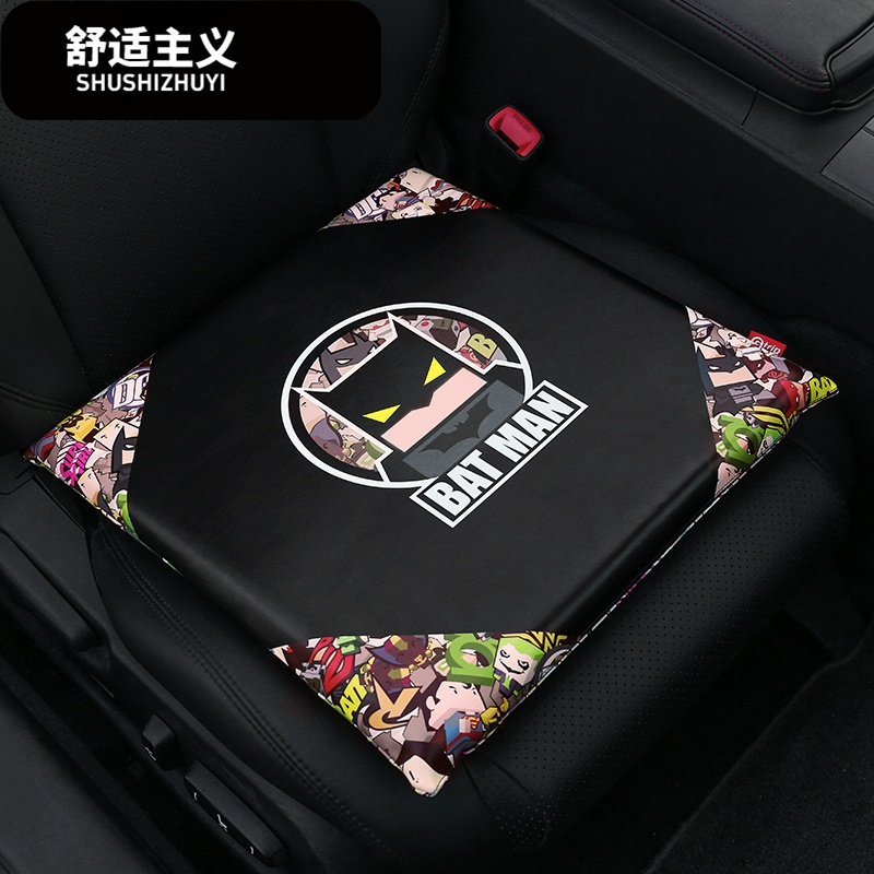 汽车头枕腰靠套装安全带护肩套卡通皮系列记忆棉汽车用品内饰