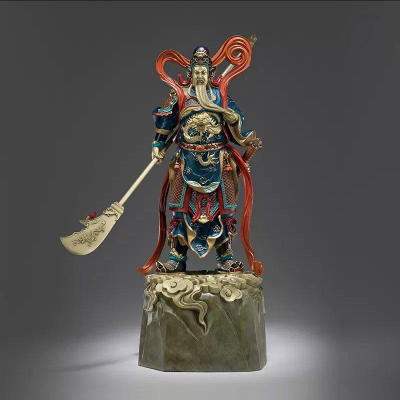 美帮汇全铜摆件《天地正气》铜工艺品 家居饰品 礼品 关公 摆件高清大图