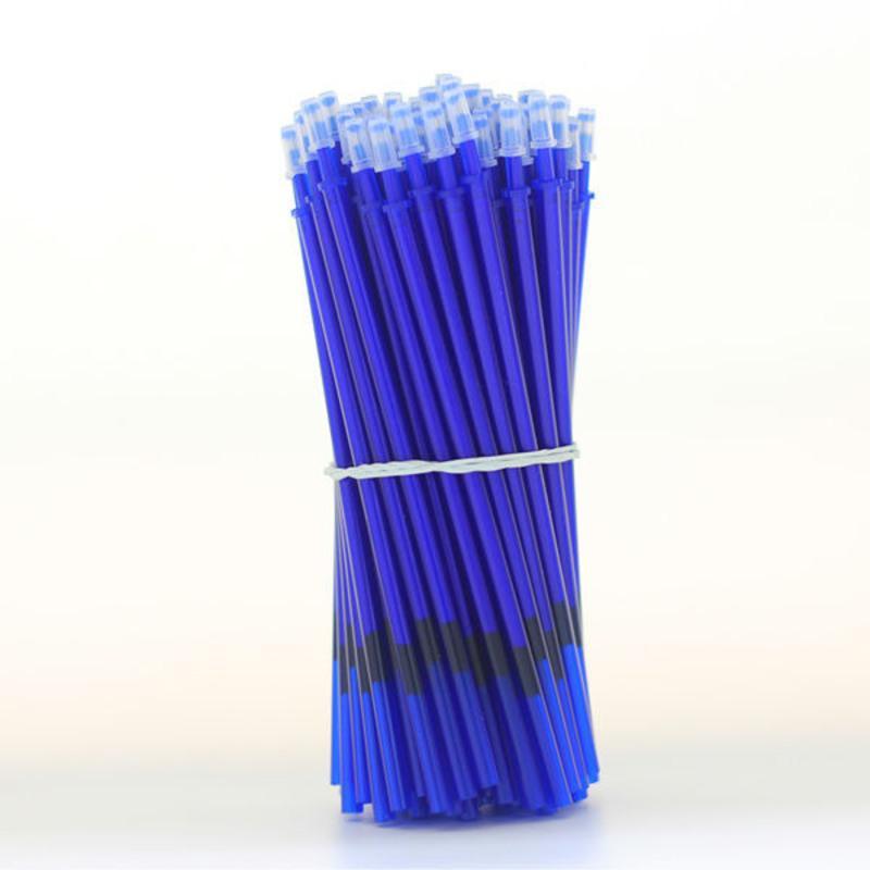 可擦晶蓝10支芯送1可擦笔1橡皮棒可擦笔蓝色笔芯签字笔晨光自动笔铅笔