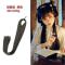 古装假发原材料发料接发丝曲曲发微曲发汉服造型顺直直发丝排发 曲发40cm60g黑