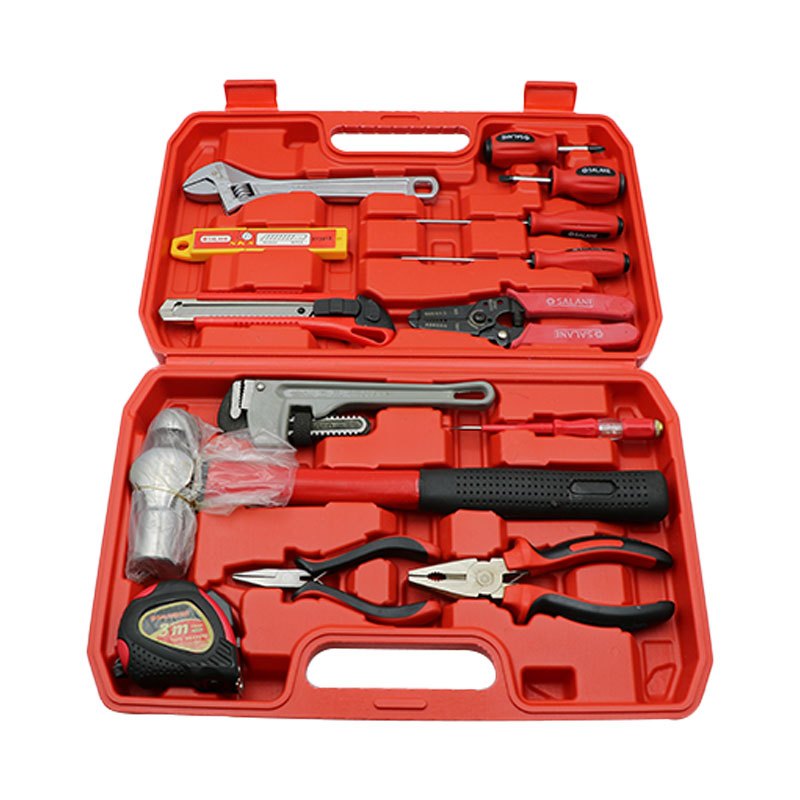 日常家用组套工具套装盒多功能14件抗摔汽修工具组套