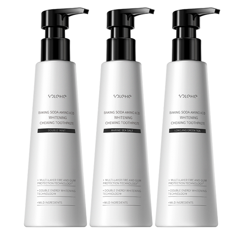 和风雨按压式牙膏 220g*3 HYH-034组合