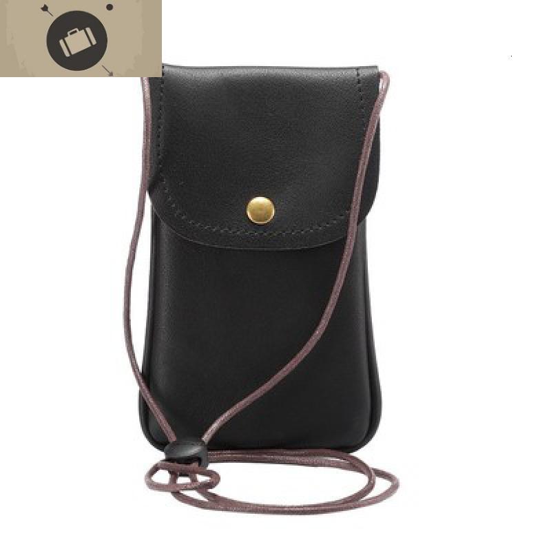 女挂包胸前手机包斜挎挂脖子手机袋适用于oppo vivo苹果11promax 艾狄