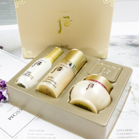 后Whoo清颜顺精华液三件套24ml小样 清颜精华8ml+秘贴精华8ml+自润面霜8ml