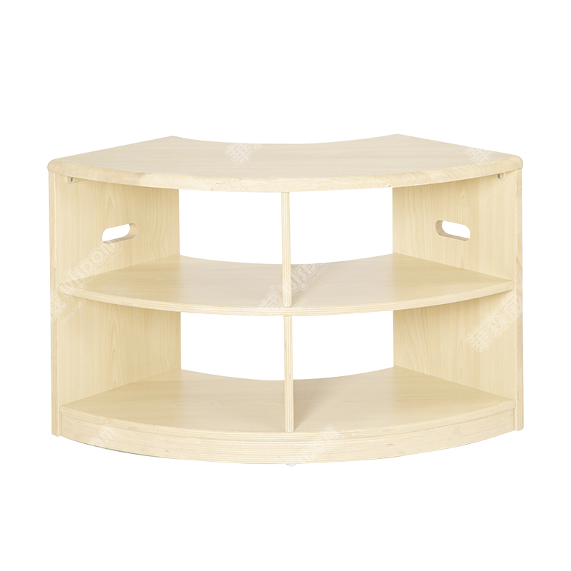 剑桥贝比两层90度弧形柜