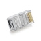 胜为(shengwei)RC-6050 50个/盒 六类金属屏蔽RJ45镀金8芯网络水晶头(计价单位:盒)透明