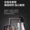 美的YR1206S-X 茶吧机 家用办公立式下置式智能多功能自动童锁饮水机 玫瑰金