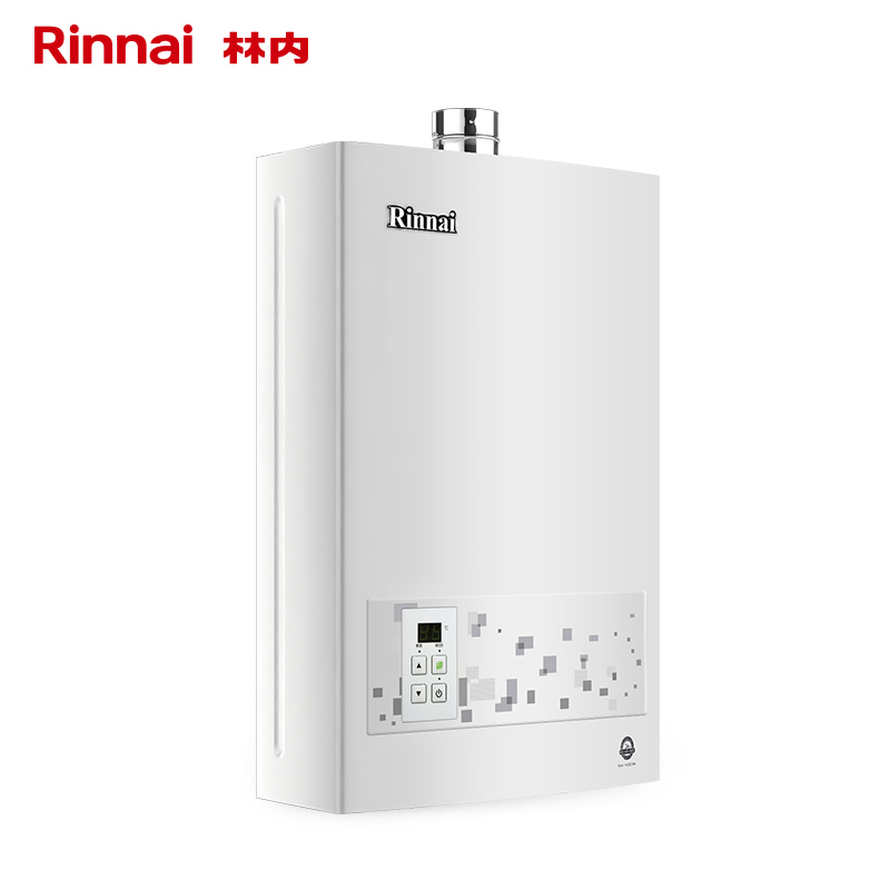 林内(Rinnai) 16升燃气热水器 RUS-16E22CWNAF(JSQ32-22CA) 经典恒温 天然气 强排式