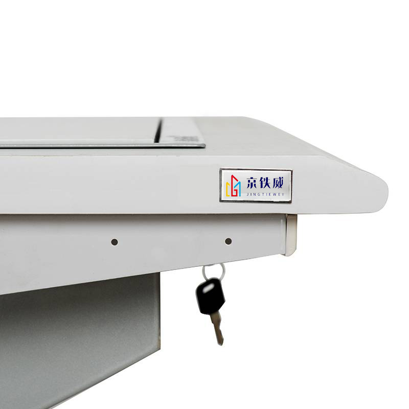 京铁威 单人位隐藏式翻转电脑桌800*700*760mm/张高清大图