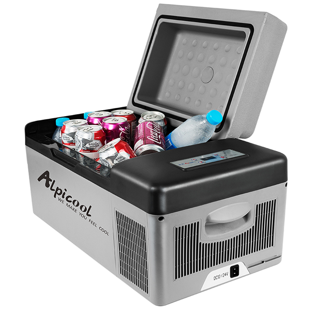冰虎alpicool车载冰箱压缩机制冷c50升车家两用24v12v