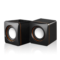 RHM 皇马mini2.0笔记本台式机电脑手机小音箱便携式迷你桌面书架对箱多媒体USB家用音响低音炮