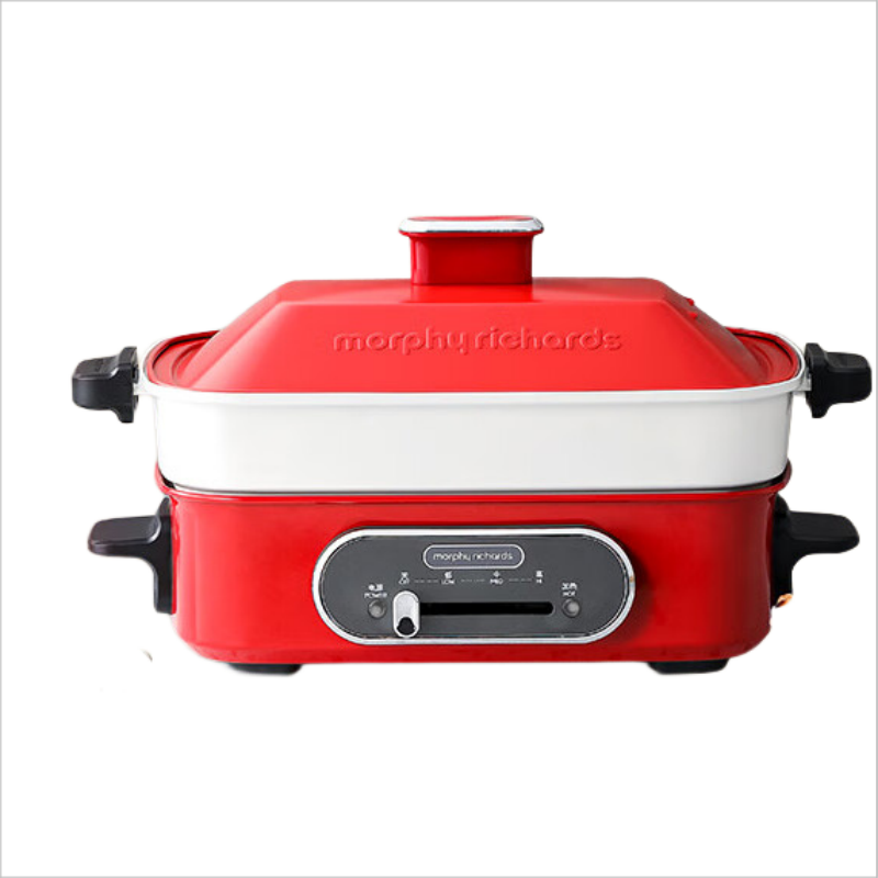 摩飞多功能锅mr9088红色视频