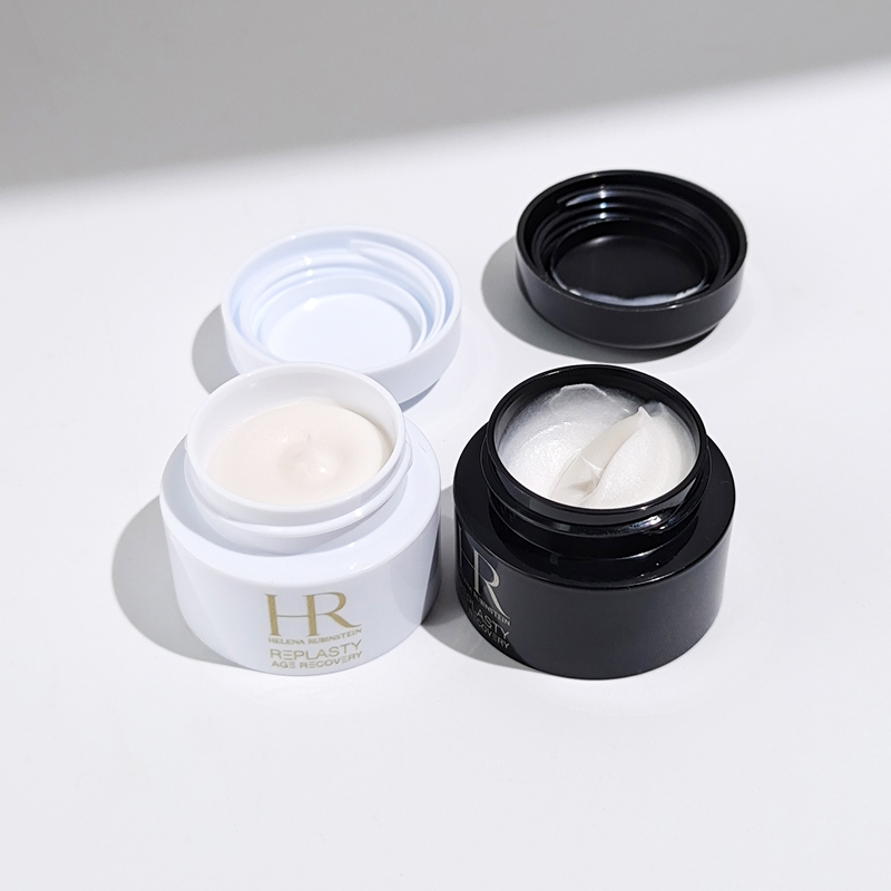 赫莲娜黑白绷带面霜套装 抗皱紧致 护肤品小样(黑绷带面霜5ml+白绷带面霜5ml)高清大图