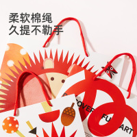 mideer弥鹿 儿童礼品袋 购物袋 节日送礼精美专用手提袋送礼袋卡通贴纸