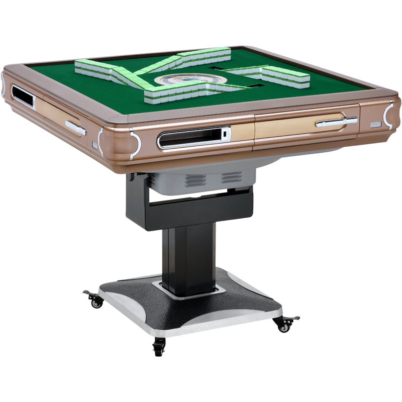 麻将机全自动餐桌两用 折叠式麻将桌电动过山车棋牌桌家用机麻定制