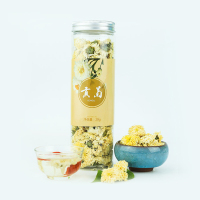 河西女子 40g黄山贡菊花 罐装菊花花草茶20g/罐*2罐 无硫菊花茶小罐装