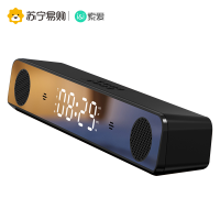 索爱(soaiy)蓝牙音箱 闹钟音响手机台式机笔记本低音炮电脑音箱便携迷你音响SA-A6L镜面闹钟款