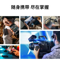 三星(SAMSUNG)2TB Type-c USB 3.2 移动固态硬盘T9 星空黑 NVMe传输速度2000MB/s