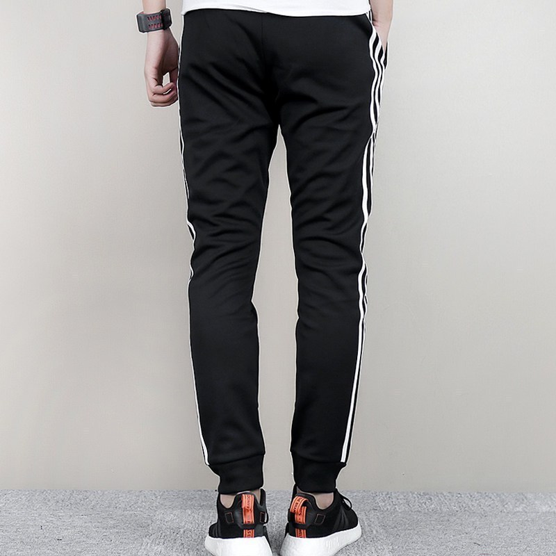 阿迪达斯(adidas) 三叶草春秋男士收口小脚针织运动长裤CW1275