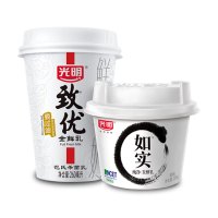 光明优倍致优鲜奶机巴氏新鲜牛奶网红整箱盒装搭配如实酸奶 发顺丰200毫升优倍8盒