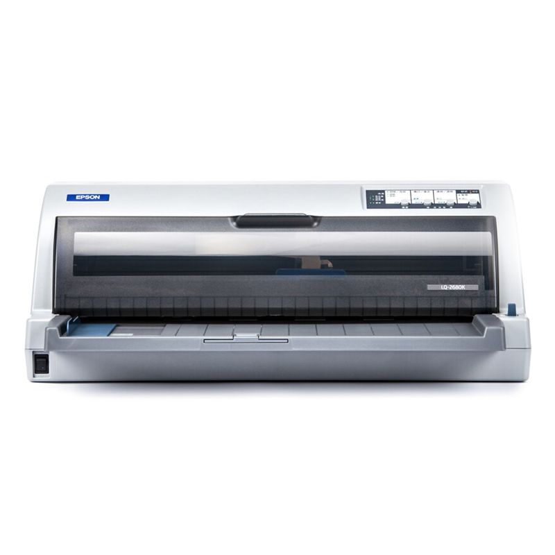 爱普生(EPSON)LQ-2680K 针式打印机(136列平推式)票据打印 邮政