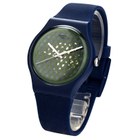 斯沃琪(Swatch)手表 炫彩透视系列树脂皮带 石英男女通用手表 SUON113
