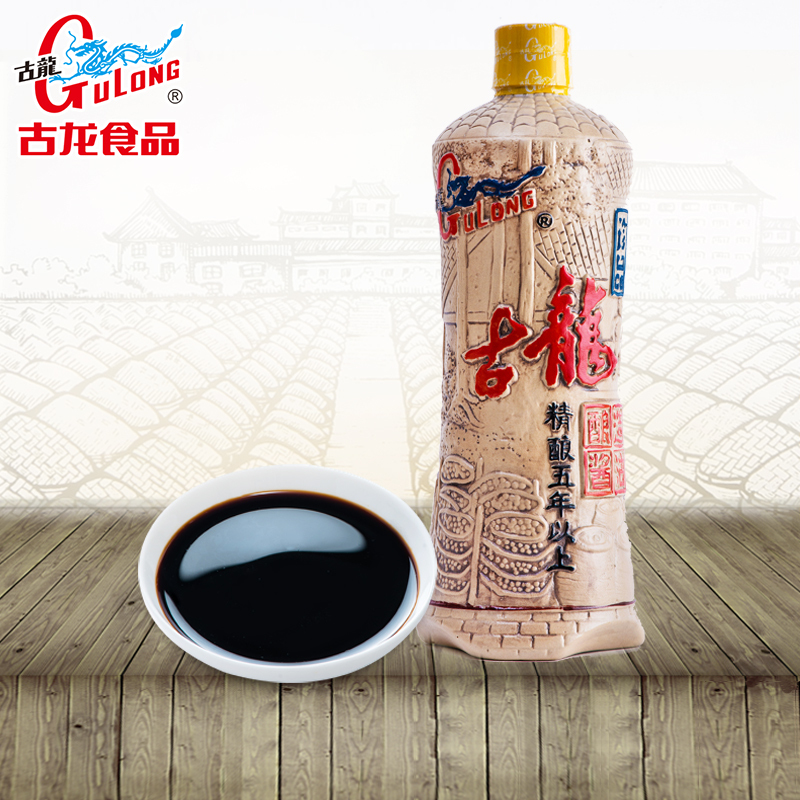 SQ ZH古龙 珍品酱油500ml/瓶（五年酿造）*1瓶