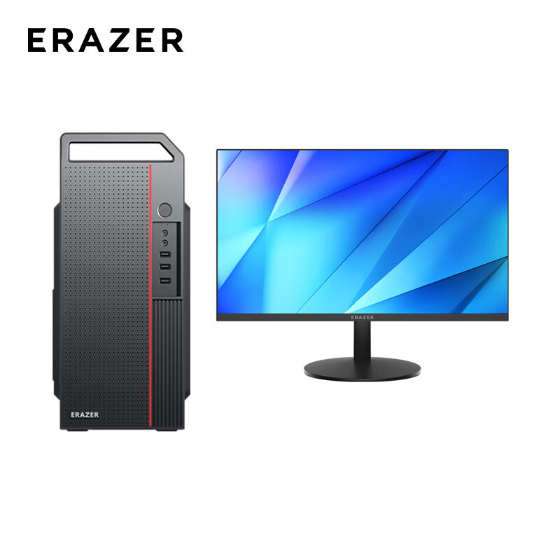 联想lenovo异能者赛扬g59058g256gssd联想来酷238显示器台式电脑主机