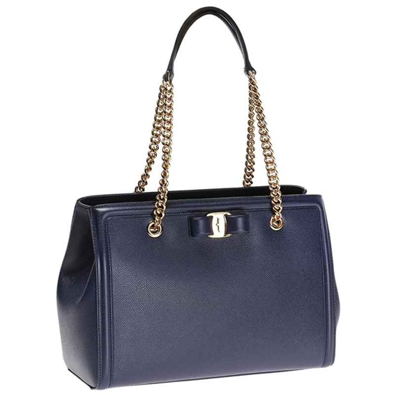 ferragamo菲拉格慕欧美时尚女士ginger系列牛皮中号手提单肩包21f802