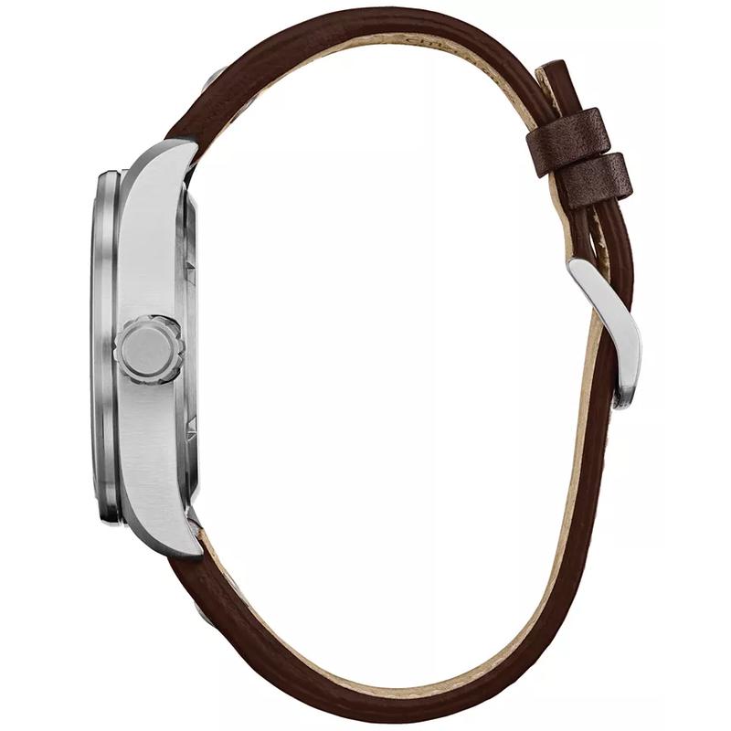 西铁城(CITIZEN)星战汉Solo款光动能男士蓝盘皮带防水石英手表高清大图