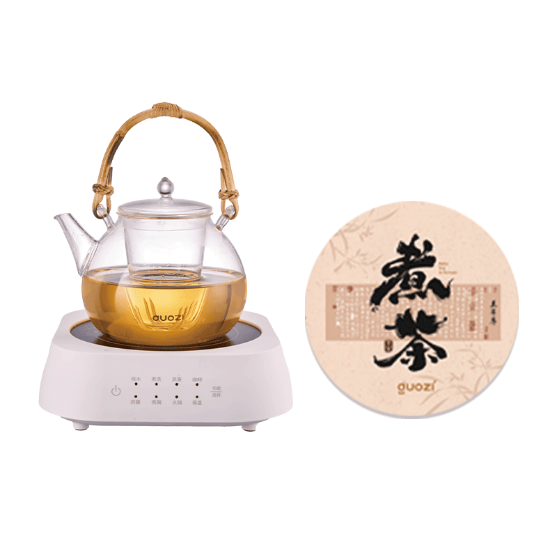 果兹(GUOZI)兰亭壶煮茶套装GZ-S76高清大图