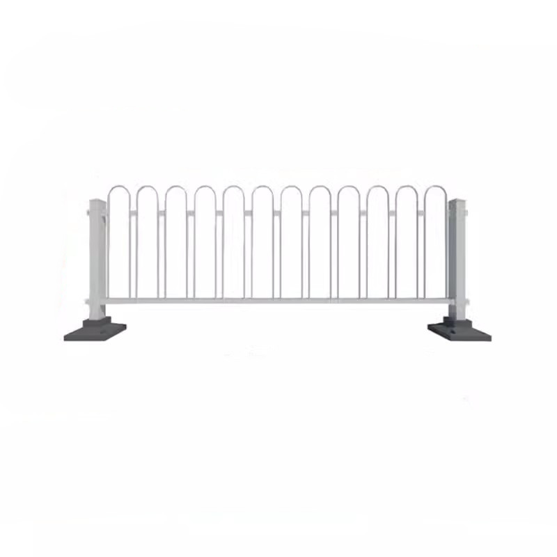 迅迈 京式护栏0.8*3m 1个底座+1根立柱+1片护栏 市政护栏隔离围栏 单位 ; 根高清大图