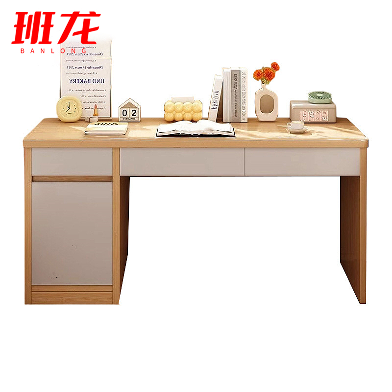 班龙书桌办公桌1.4米张高清大图