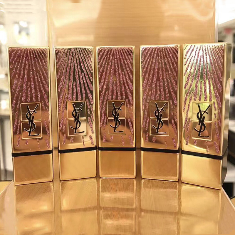 [专柜直邮]圣罗兰(YSL) 烟火方管唇膏 限定版六色任选 #70 裸色系 色泽持久 显色 不易脱妆