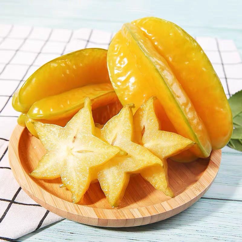 【西沛生鲜】福建漳州杨桃水果新鲜 应季五角星杨桃 净重3斤 送酸梅粉 坏果包赔