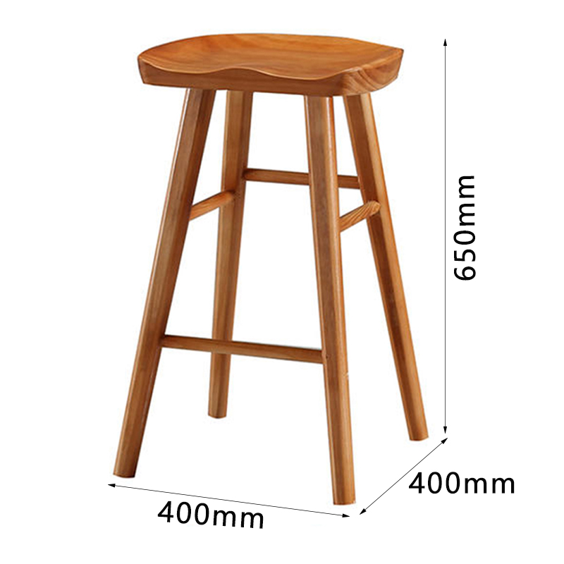 芙瑞塔吧凳 实木凳40*40*65cm个