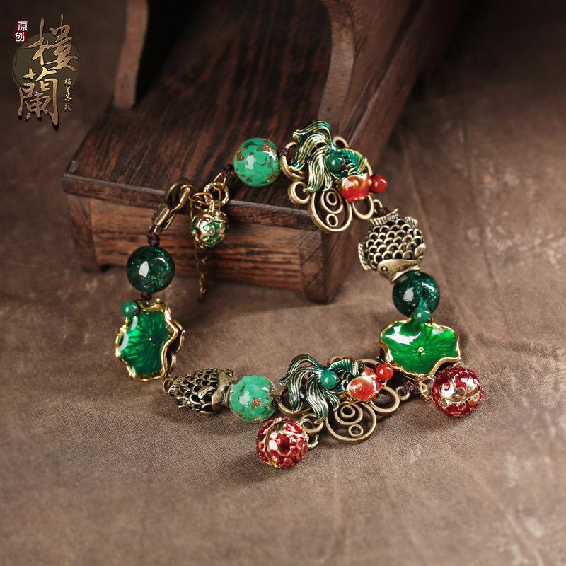 古风脚链中国风铃铛有声音复古民族风饰品足链个性脚饰女送女朋友老婆