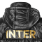 国际米兰俱乐部Inter Milan 新品加厚保暖防风男子连帽中长款运动休闲羽绒服连帽外套男上衣
