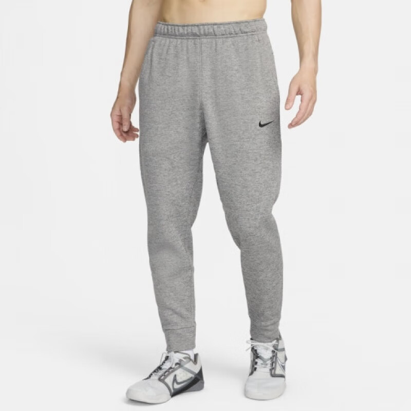 耐克(NIKE)男裤 新款纯色百搭舒适透气运动休闲针织收口长裤