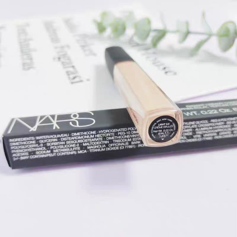 NARS纳斯遮瑕蜜6ml 保湿不卡粉自然清透遮黑眼圈痘印斑点法令纹 1233#Honey白至中等肤色图片