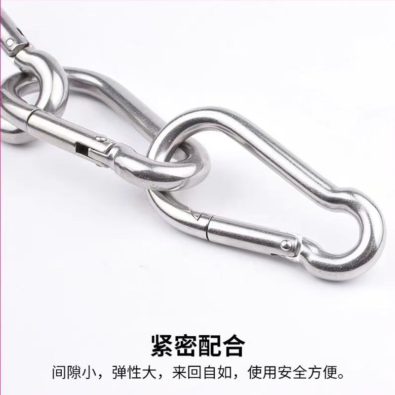 伟鹏双兴 304不锈钢锁扣弹簧扣 M8[标准型]个高清大图