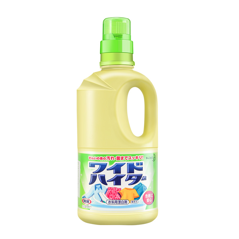 花王(KAO)彩漂剂1L彩色衣服通用去污渍去黄霉彩漂液衣物漂白水